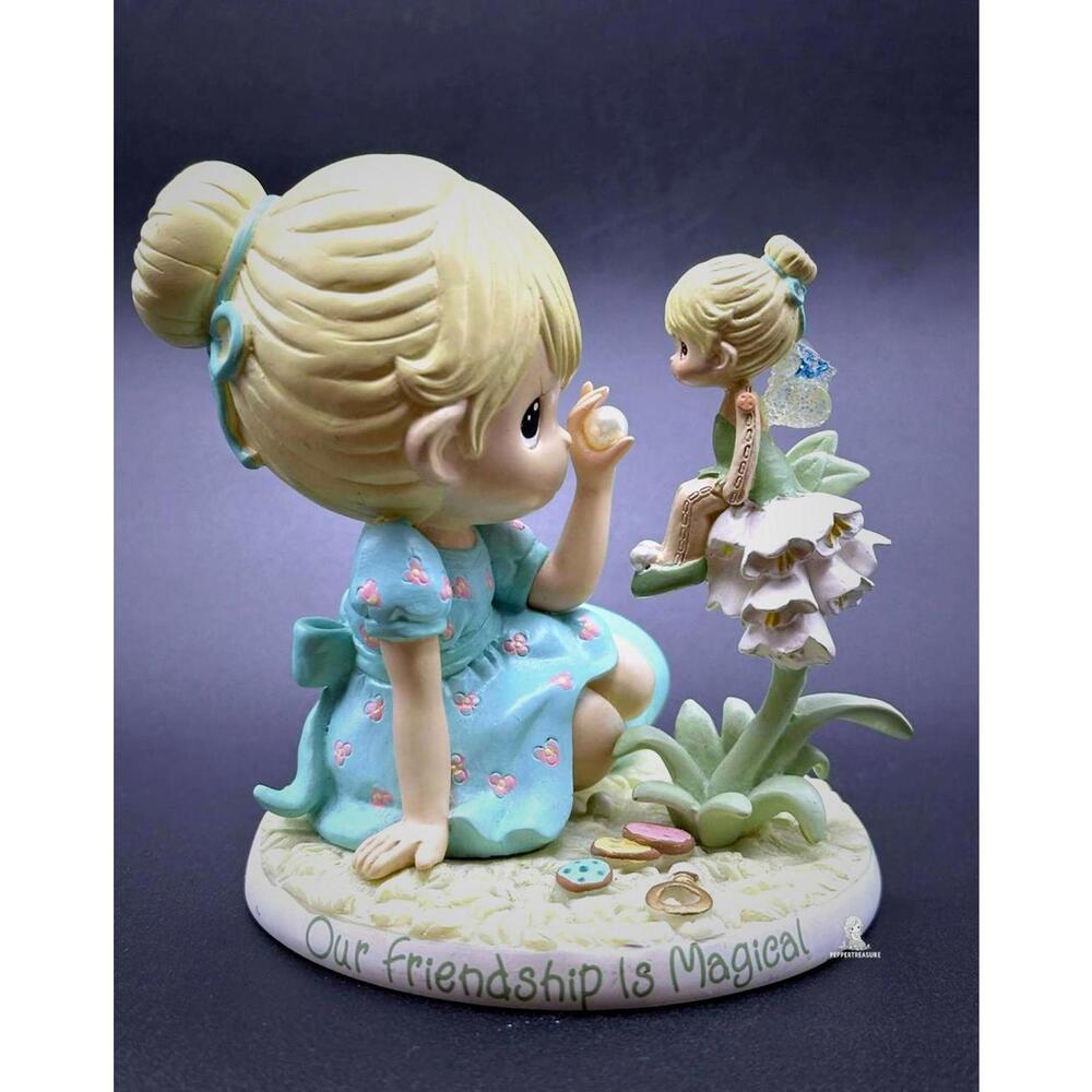 Rare HTF Precious Moments Disney Tinkerbell Figurine - Picture 4 of 9